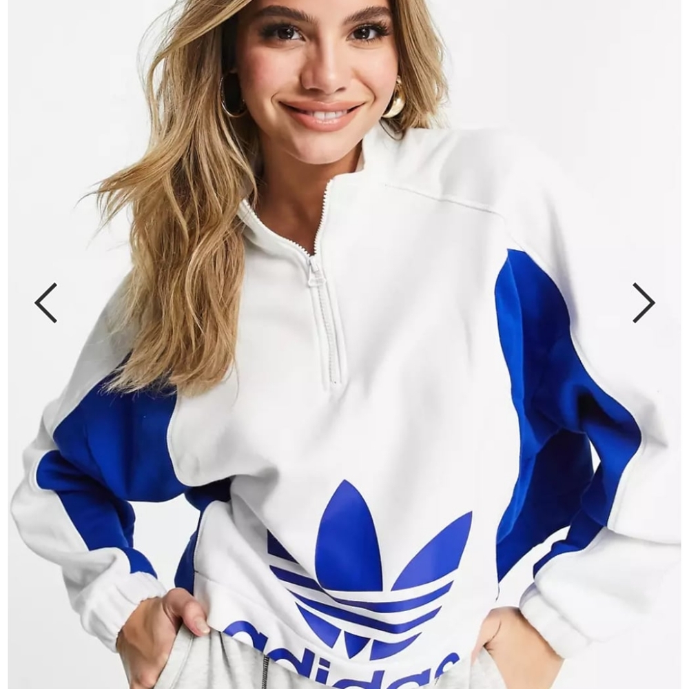Adidas Original Quarter Zip Sweatshirt